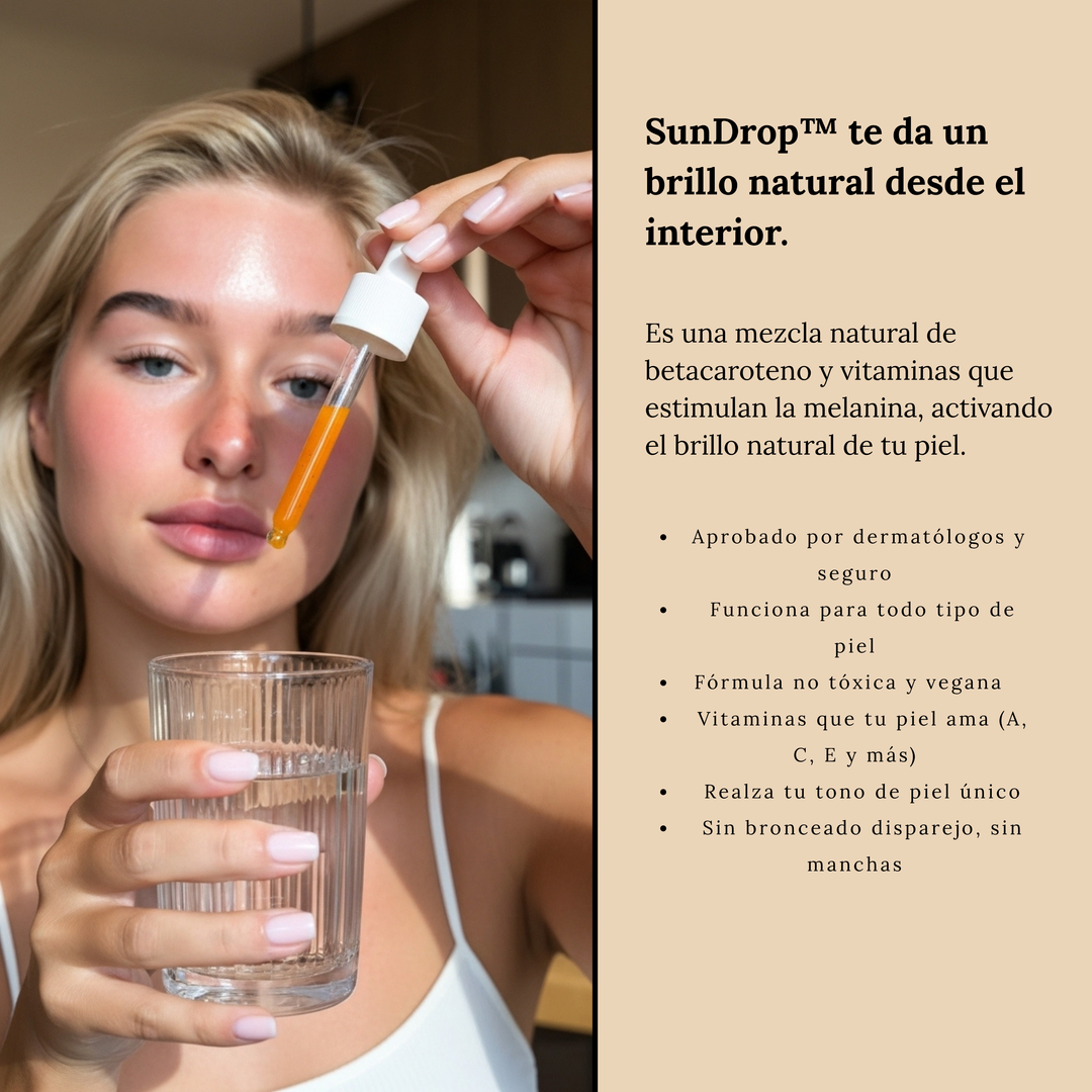SunDrops™ - Gotas Bronceadoras Tomables