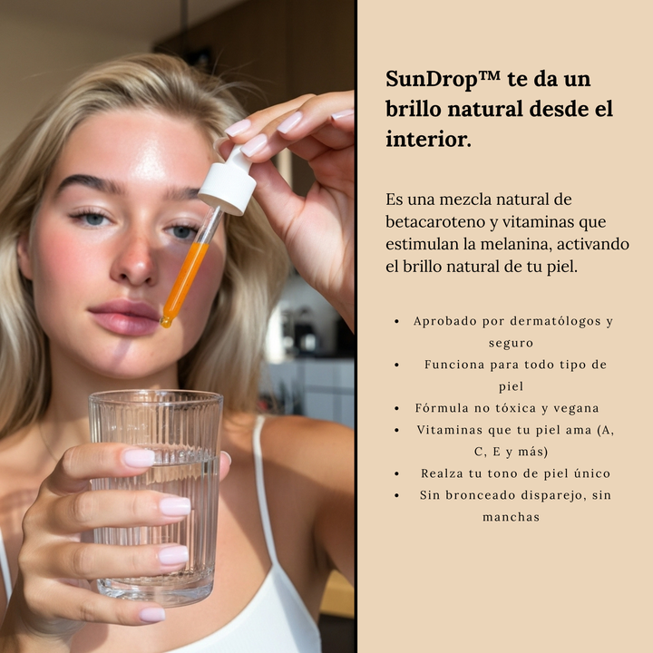 SunDrops™ - Gotas Bronceadoras Tomables